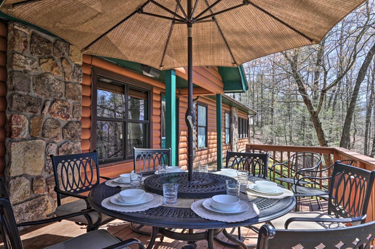 Smoky Mountain Cabin 4 Acres, 3 Mi To جاتلينبرج المظهر الخارجي الصورة